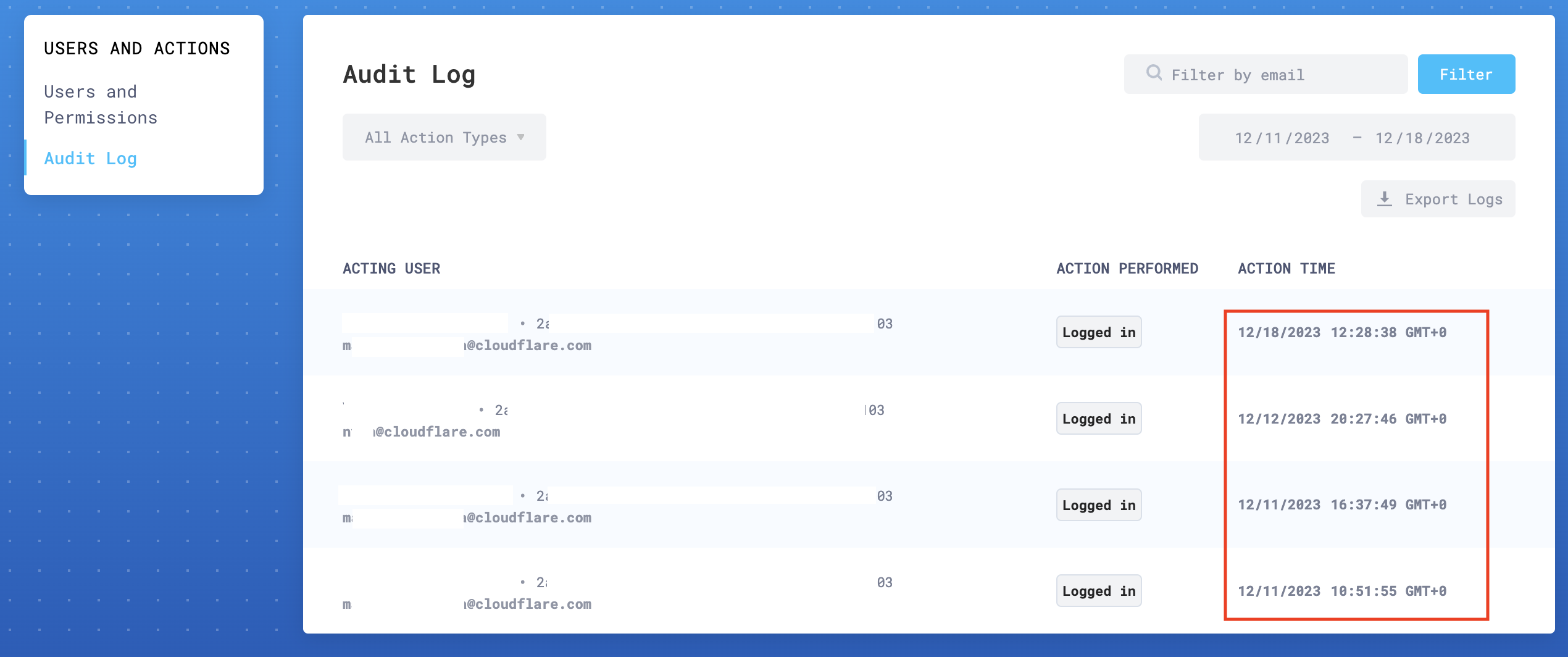 How timestamps are localized to the user&rsquo;s current time zone.